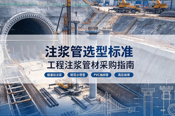 光泽注浆管选型标准