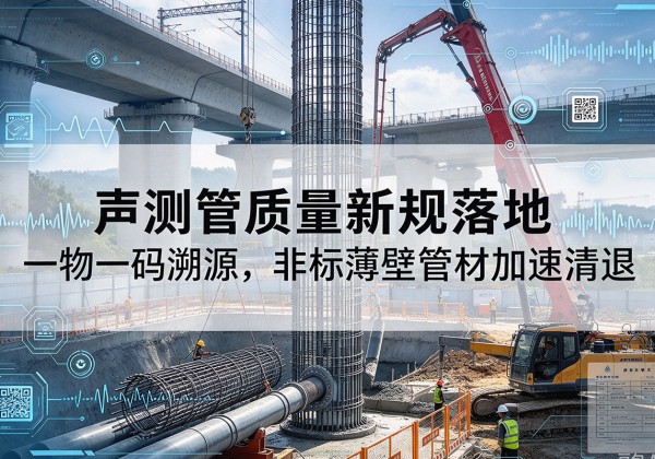 光泽声测管质量新规落地，一物一码溯源，非标薄壁管材加速清退